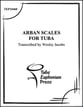 Arban Scales for Tubas Tuba P.O.D. cover